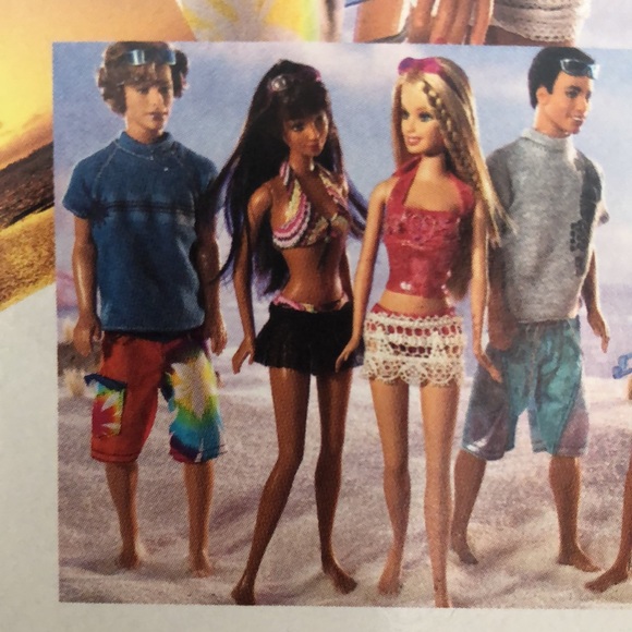 2005 Barbie Beach Fun BLAINE Doll nwt - Picture 16 of 16